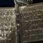 Vintage 1960-s Sterling Silver Holy Bible Locket with Silver Verset Pages inside