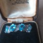 Vintage 1960-s Sterling Silver Aquamarine Ring Size US 8.5, UK Q 1/2