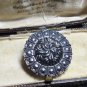 VINTAGE 1970-s Western Germany Marcasite Raised Knott Design SCARF CLIP - Rare!