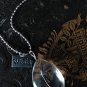 Antique Vintage Victorian Silver 800 Dandelion Wish Pendant on Chain - 8.50 gram