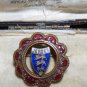 Antique Vintage 1900-s JERSEY Channel Islands Enamel Badge.
