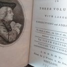 1767 Poems by Charles Churchill 3rd Volume - Good Condition According Age.