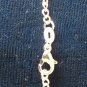 Vintage 1970-s Scottish Dinna Forget Silver Pendant on 18 inch Chain.