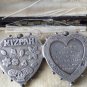 Antique Vintage 1860-s Victorian SILVER Mizpah Brooch-Full English Hallmarks!