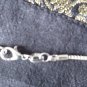 Vintage 925 Sterling Silver Old Bible Pendant / 18 inch Chain Rare and Beautiful