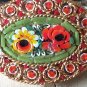 Vintage 1970-s Gold Tone Mosaic Brooch in Great Condition - Heavy 11.45 g