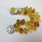 Vintage 1990-s Celtic Sterling Silver Amber Tree of Life Bracelet - Beautiful!