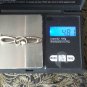Antique Vintage 1950-s Celtic Sterling Silver Opal Brooch - Beautiful!