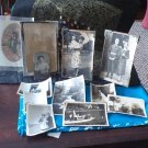 Antique Vintage Photographs ( 1800-s Victorian, 1900-s ) Job Lot in old Frames.