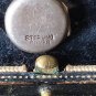 Antique Vintage Victorian 925 Silver Small Locket Pendant / Modern 20 inch Chain