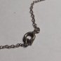 Antique Vintage Victorian 1840-s Scottish Silver Agate Moss Pendant on Chain.