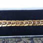 Antique Vintage Victorian 1840-s Two Tones RG  Rolled Gold Bracelet - 7.3 inch