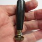 Antique Vintage Victorian 1890-s BAKELITE Letter DESK SEAL- Monogram Letters MA