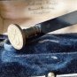 Antique Vintage Victorian 1890-s BAKELITE LETTER DESK SEAL- Letter W