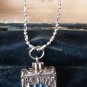 Antique Vintage Edwardian 1900-s Holy Bible with Angel Inside on Modern Chain.