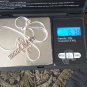 Vintage 1950-s 925 Silver/ Amethyst Large Celtic Cross Pendant on Modern Chain.