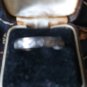 Antique Vintage 1920-s Sterling Silver 925 Band Ring with LOVE VERSE US 10 UK U