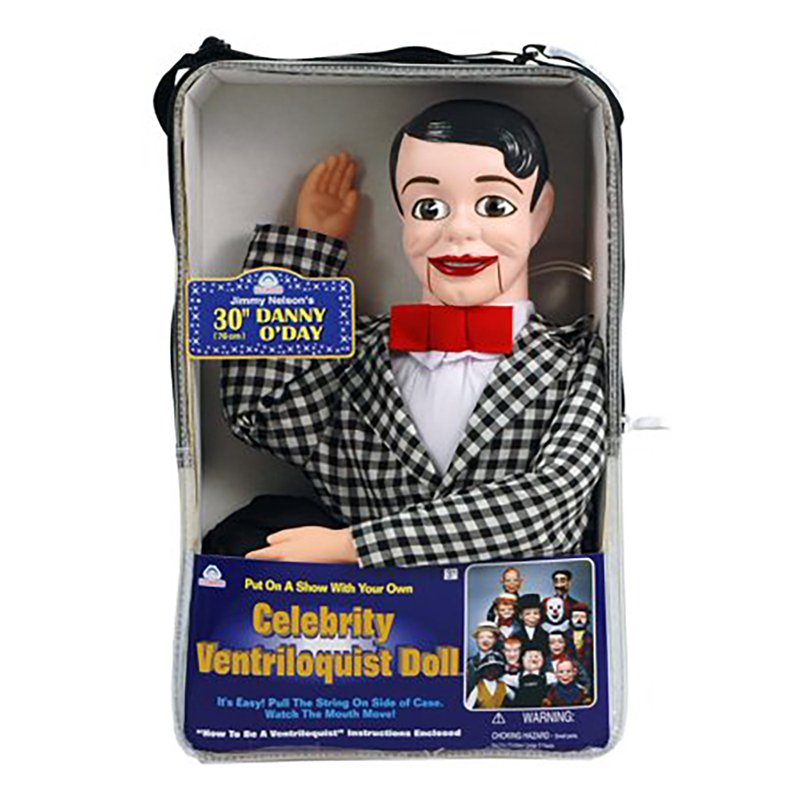 Danny O’Day Dummy Ventriloquist Doll, Voice of Nestlé Chocolate