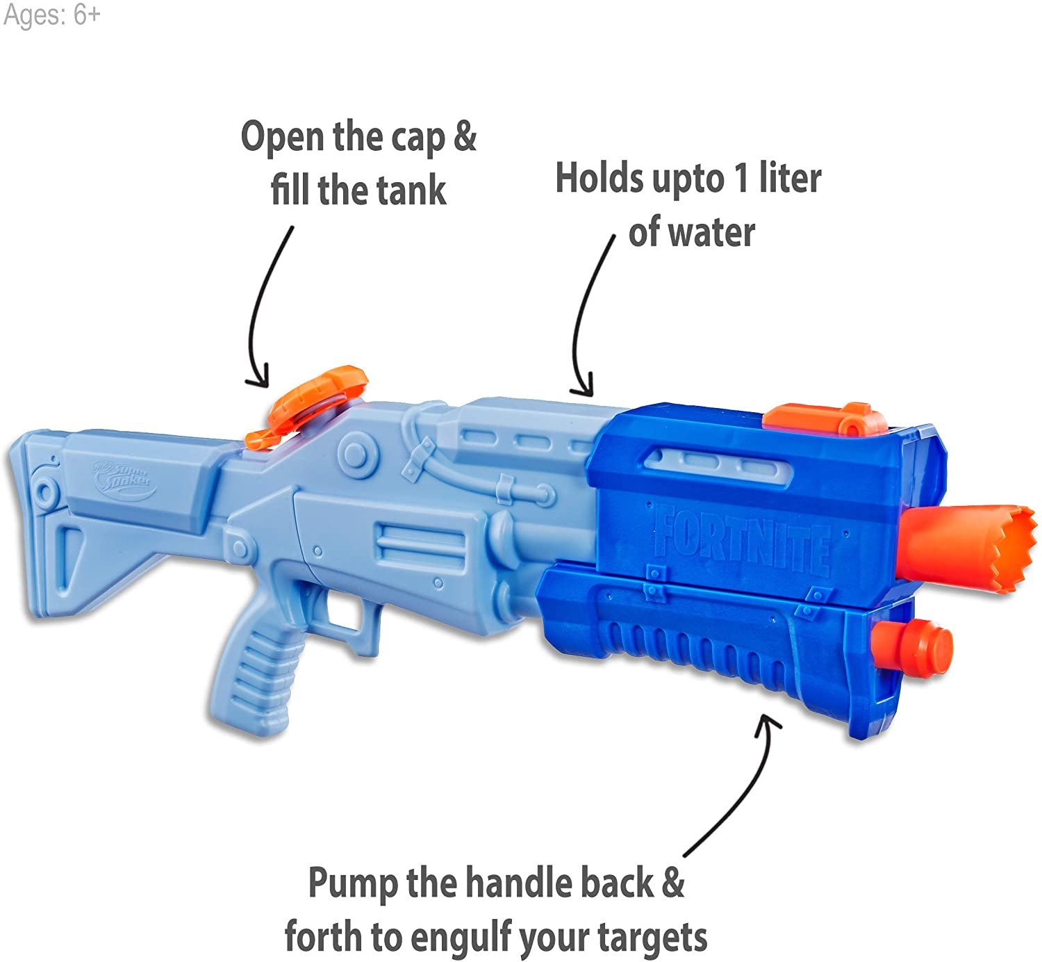 nerf fortnite water blaster