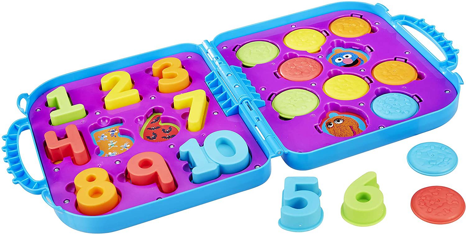 sesame street playskool cookie monster's on the go numbers