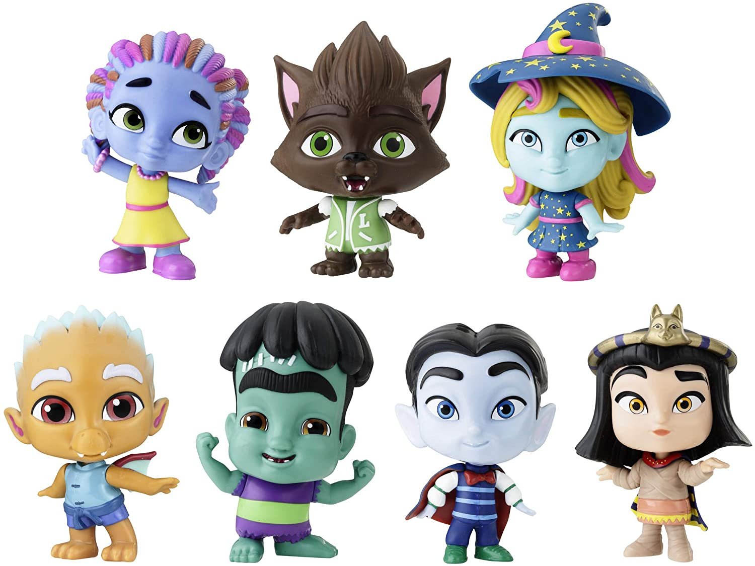 Netflix Super Monsters Figures Monsters Up Collection 7-Pack Toys