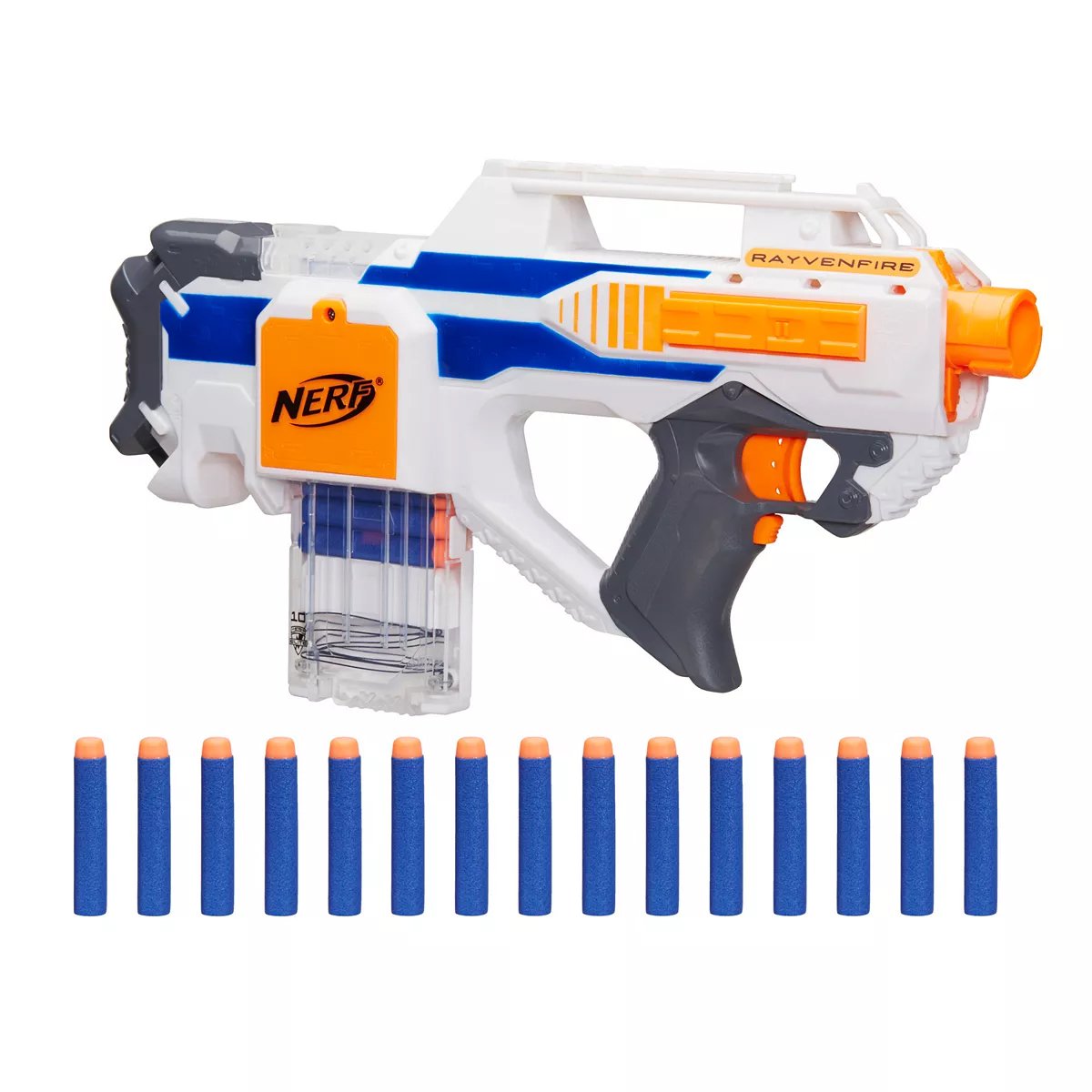 Nerf Exclusive N-Strike Elite Rayvenfire Motorized Rapid Fire Gun