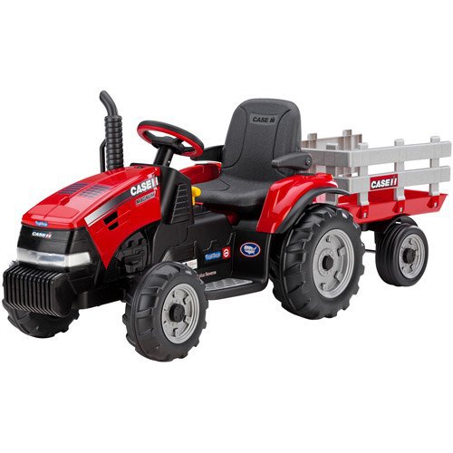 peg perego 12v case tractor