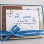 Live, Laugh, Love Butterfly Birthday