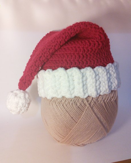 Crochet Santa Hat