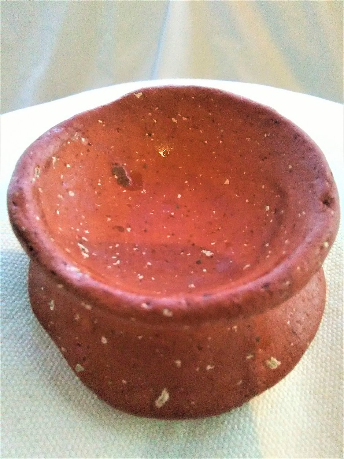 Part of a broken earthenware vessel from the bottom of the sea (019)