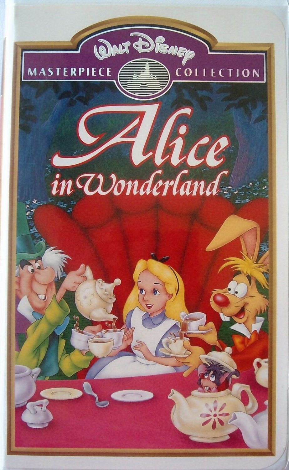 Alice in Wonderland (VHS, 1998, Disney, Masterpiece Collection ...