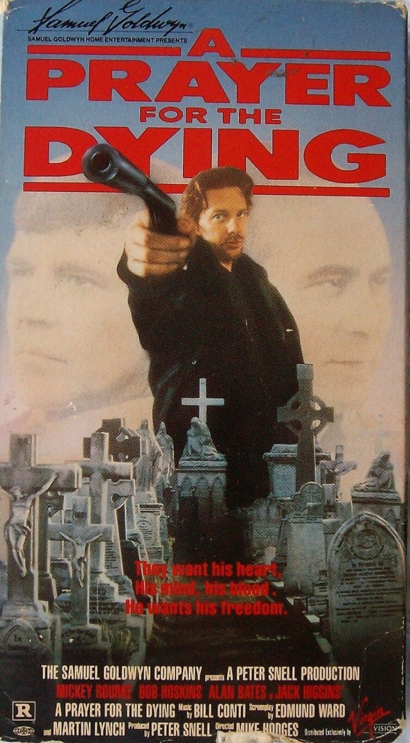 A Prayer For The Dying (VHS) Mickey Rourke, Michael Hodges