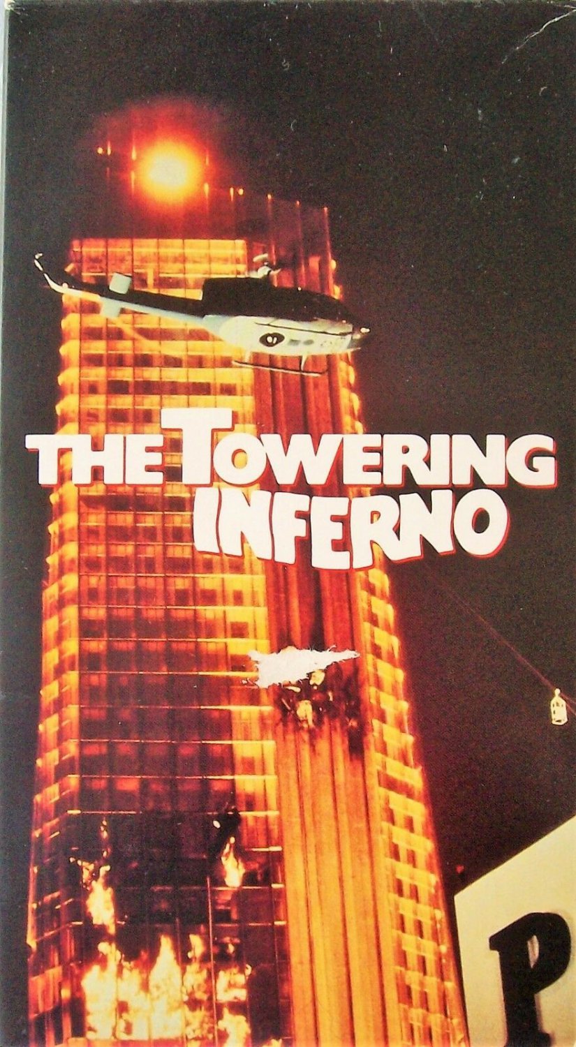 The Towering Inferno (vhs) Paul Newman, Steve Mcqueen, # 0794043440939