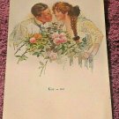 Kiss Me by John Neury,Geneva (1920's/30's) - Unposted - FREE POSTAGE**