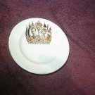 King George VI Coronation Butter Plate (1937)  -  FREE POSTAGE**