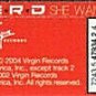 She Wants To Move by Nerd - (CD Single 2004) - FREE POSTAGE**