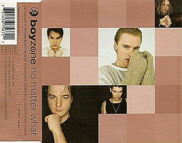 No Matter What by Boyzone - (CD Single 1998)  -  FREE POSTAGE**