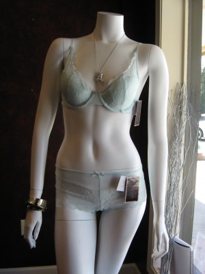 Montelle Scallop bra and boy short set