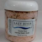 Herbal Bath Soak - 4 oz Jar - Country Rose