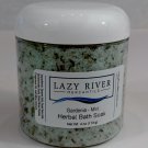 Herbal Bath Soak - 4 oz Jar - Gardenia Mint