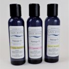 Massage Oil - 4 oz Bottle - Vanilla / Patchouli