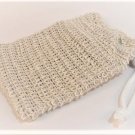 Large Sisal Soap Pouch