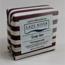 Natural Hand Size Soap Bars - 2 oz - Pomegranate (2 Bar Pack)