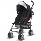 Baby Stroller Folding Lightweight Baby Toddler Umbrella Travel Stroller Bla