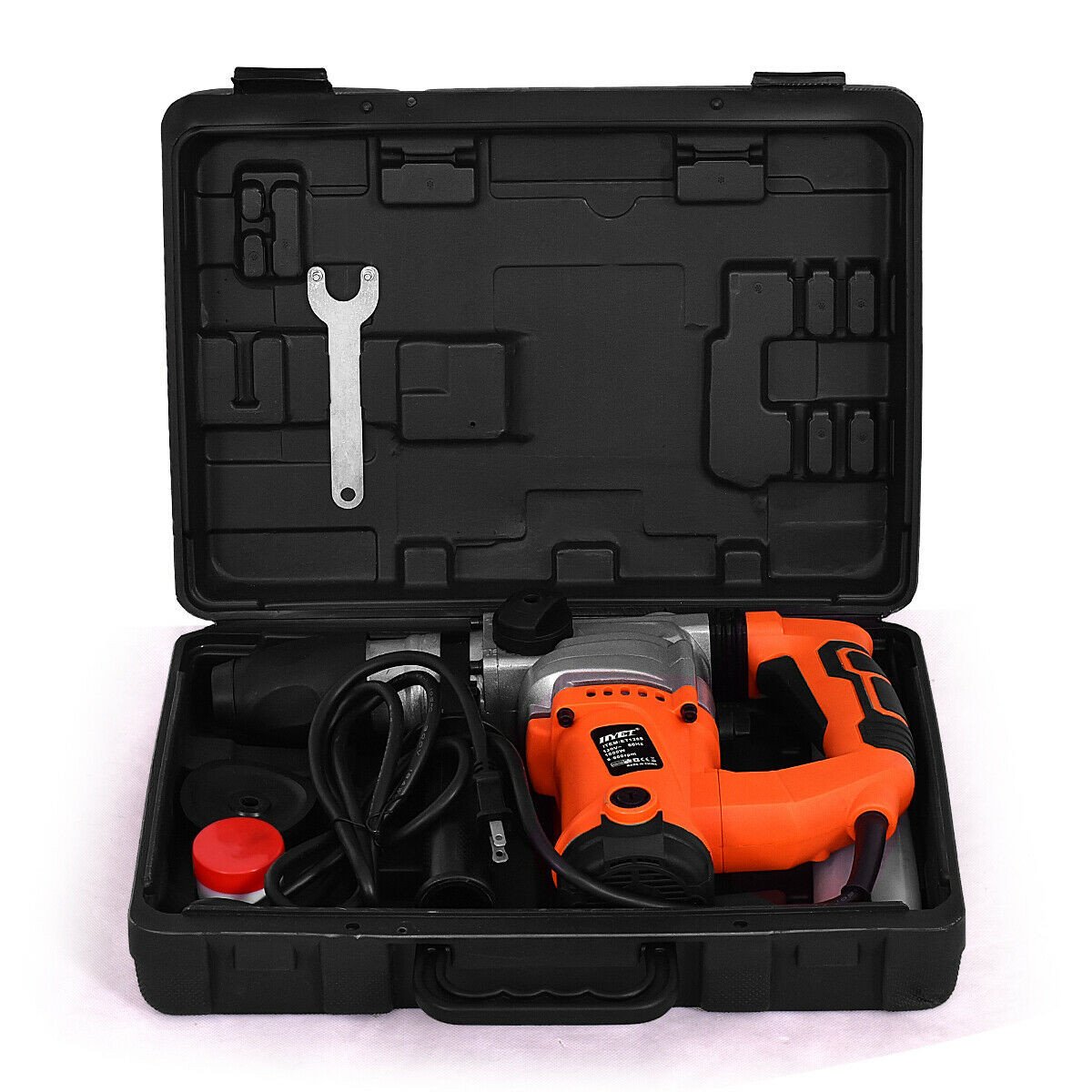 1000W Electric Rotary Hammer Drill with Chisel Kit