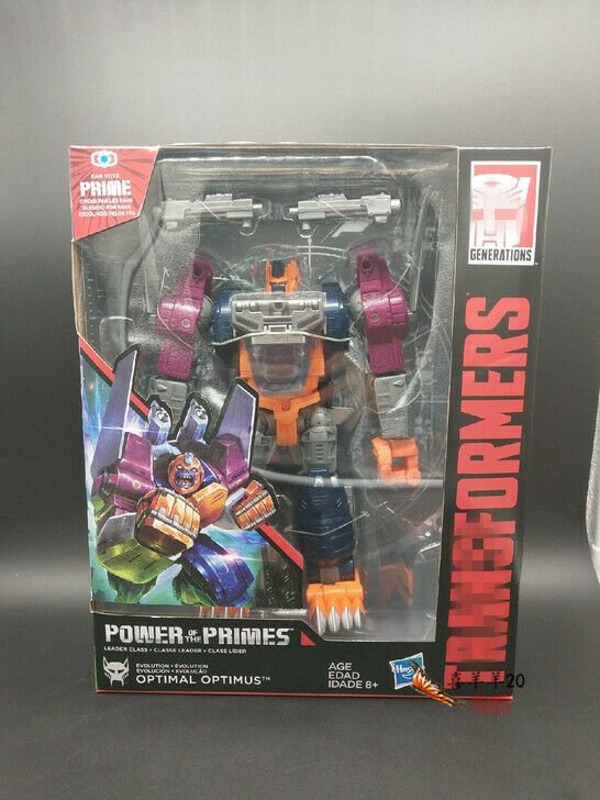 hasbro transformers generations power of the primes leader optimus prime figure