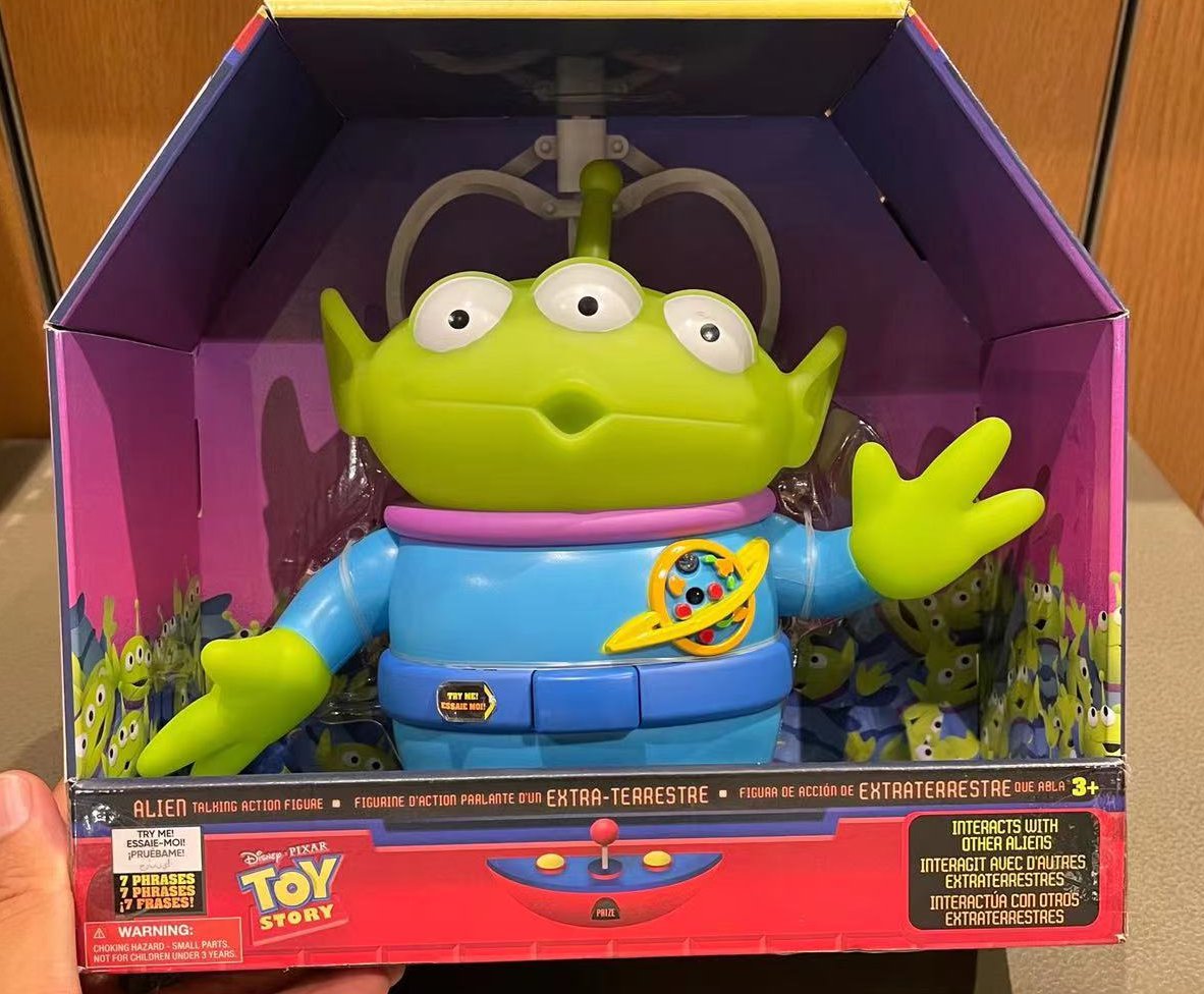 Disney Toy Story Alien Talking Action Figure 7 phrases interactive