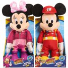 Mickey and the Roadster Racers Musical Racer Pals Mickey and Minnie Plush 11"