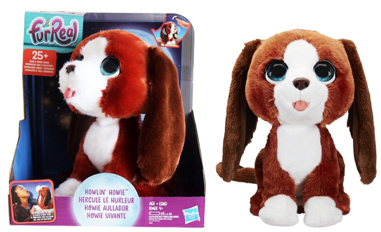 Hasbro FurReal Walkalots Big Wags Interactive Howlin' Howie