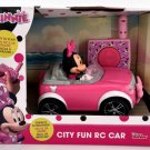 Disney Junior Minnie Mouse Roadster Remote Control Car City Fun Pink RC